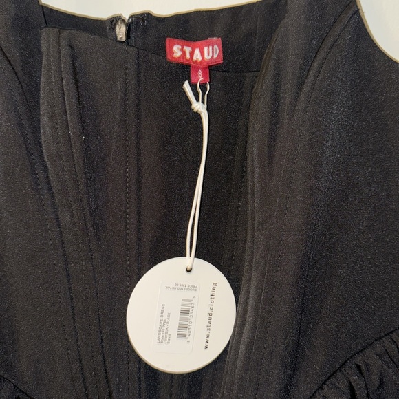 Staud Landscape Dress – Black – Size 8– New with Tags - Picture 7 of 13